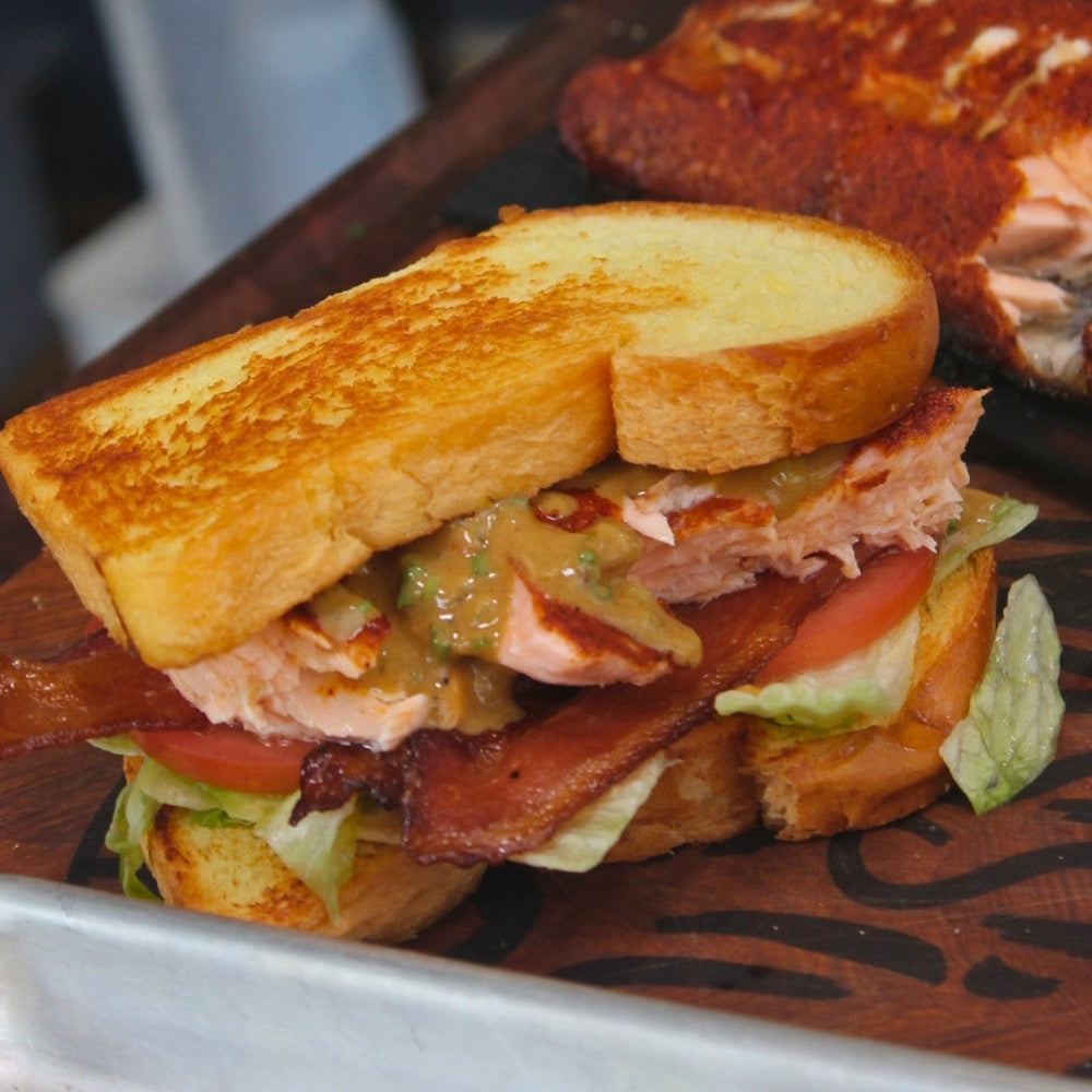 Salmon BLT