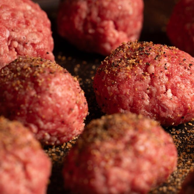 Smash Rub per hamburger con BBQ King