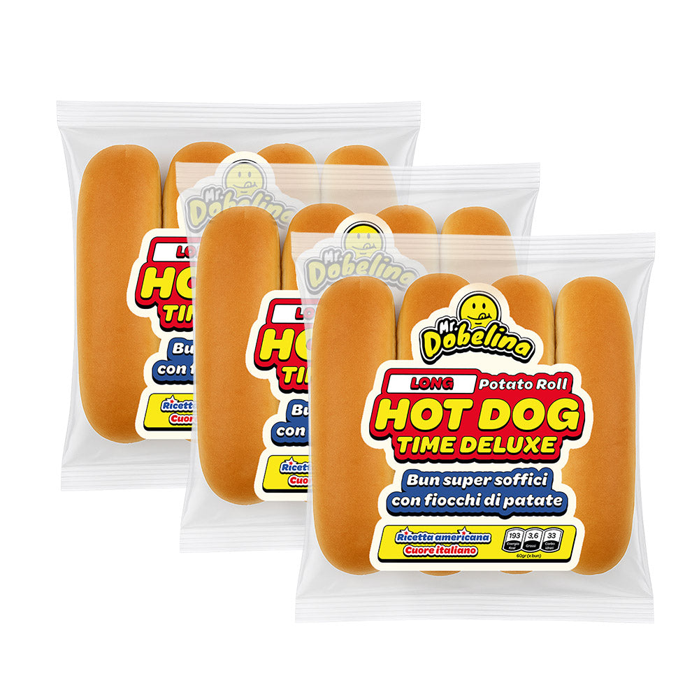 Hot Dog Potato Rolls • 60gr