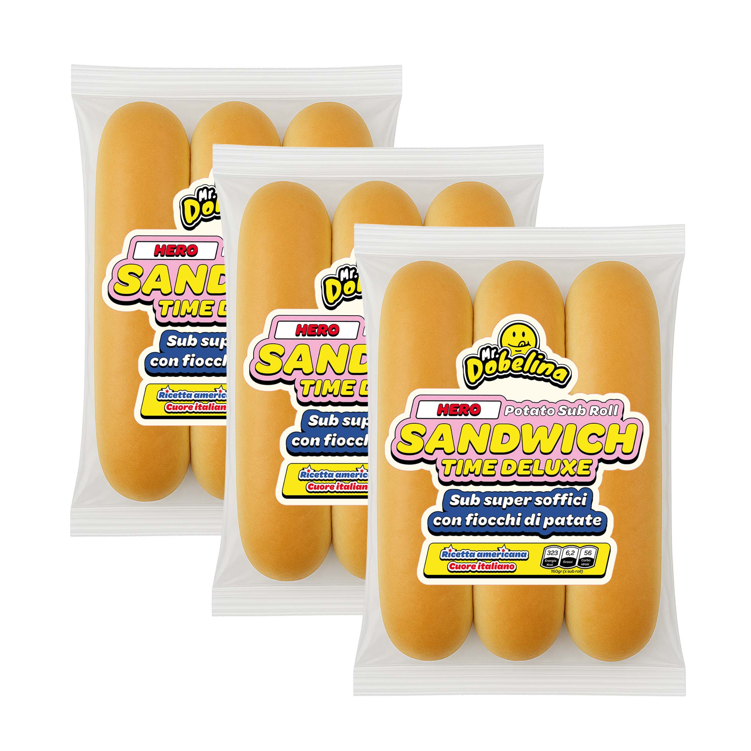 Hero Potato Rolls • 160gr