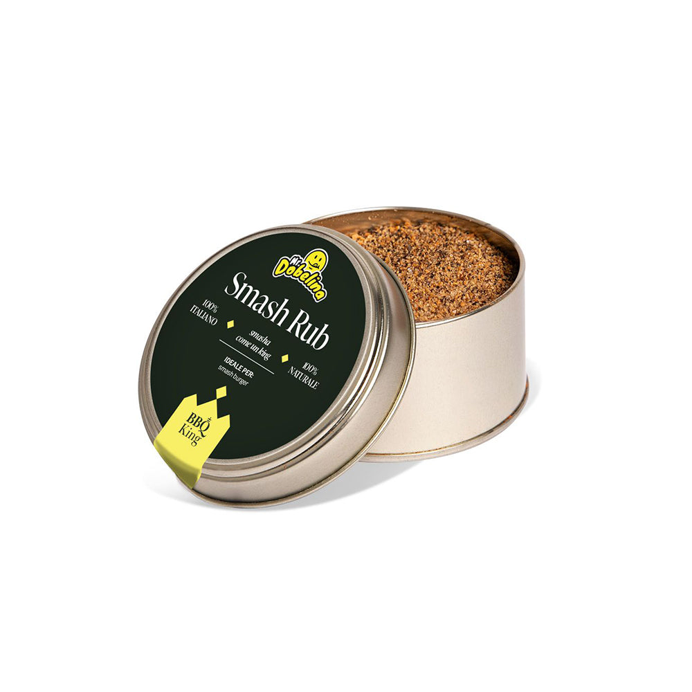 Smash Rub per hamburger con BBQ King