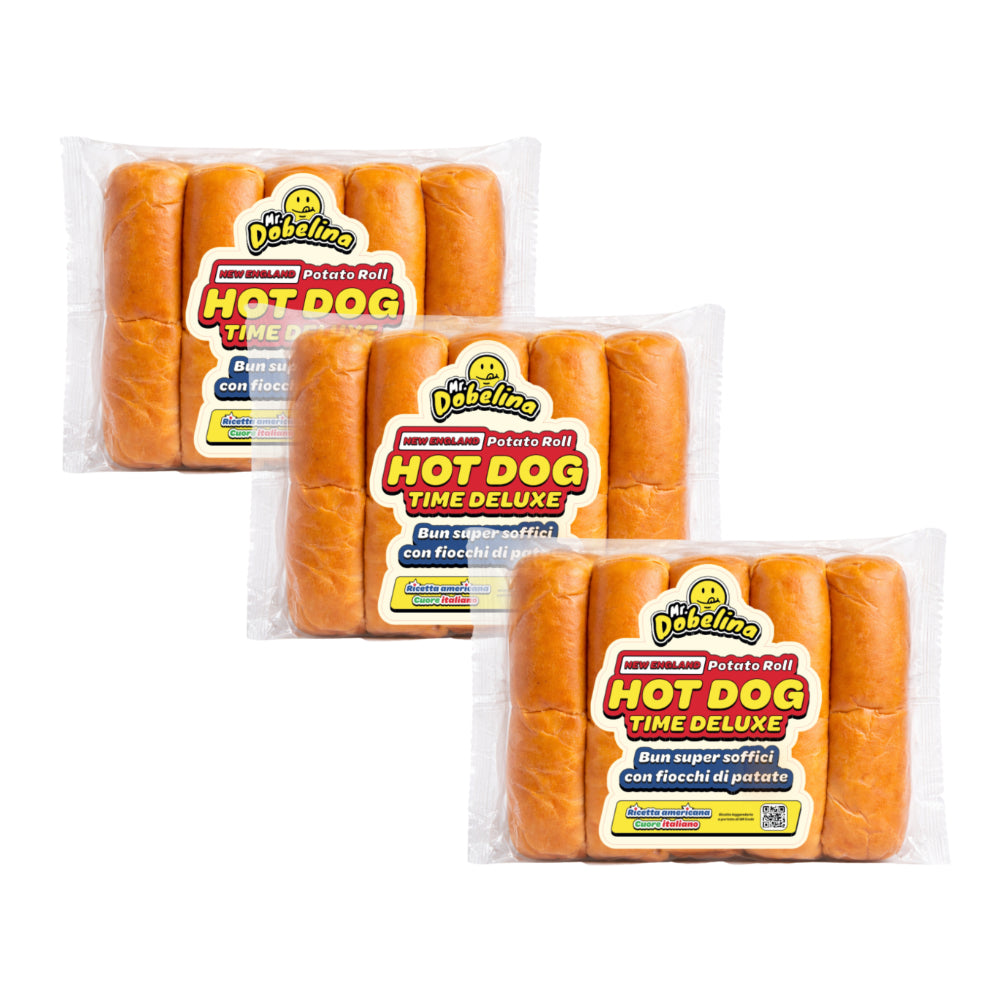 New England Hot Dog Bun e Lobster Roll • 400gr