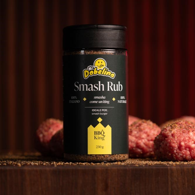 Smash Rub per hamburger con BBQ King
