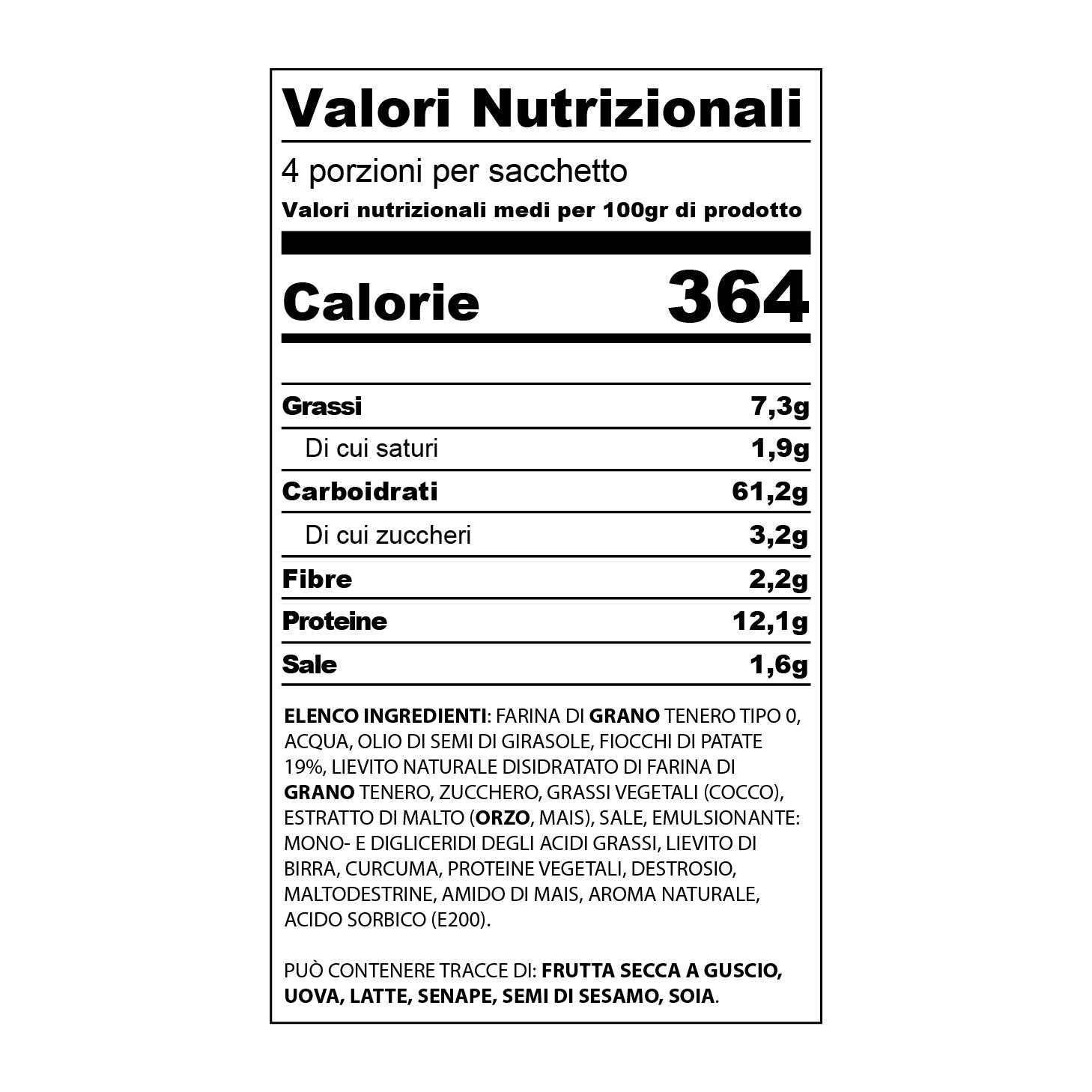 Maxi Potato Rolls • 80gr