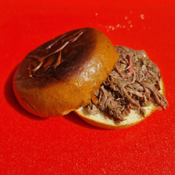 Pepper Stout Beef Burger