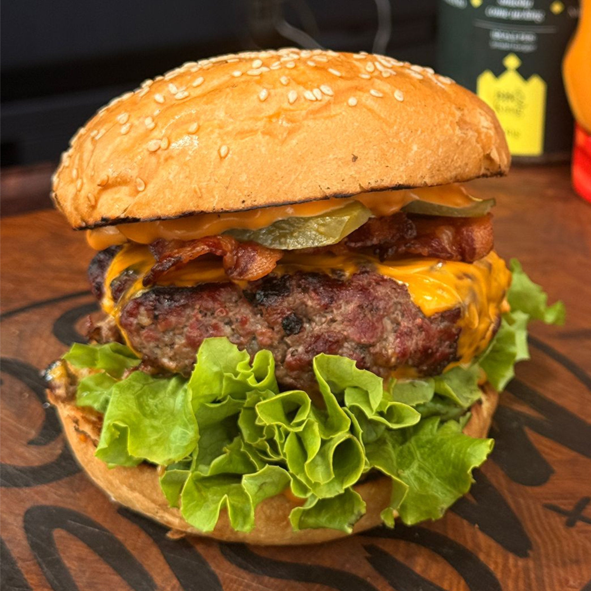 Hamburger alla griglia