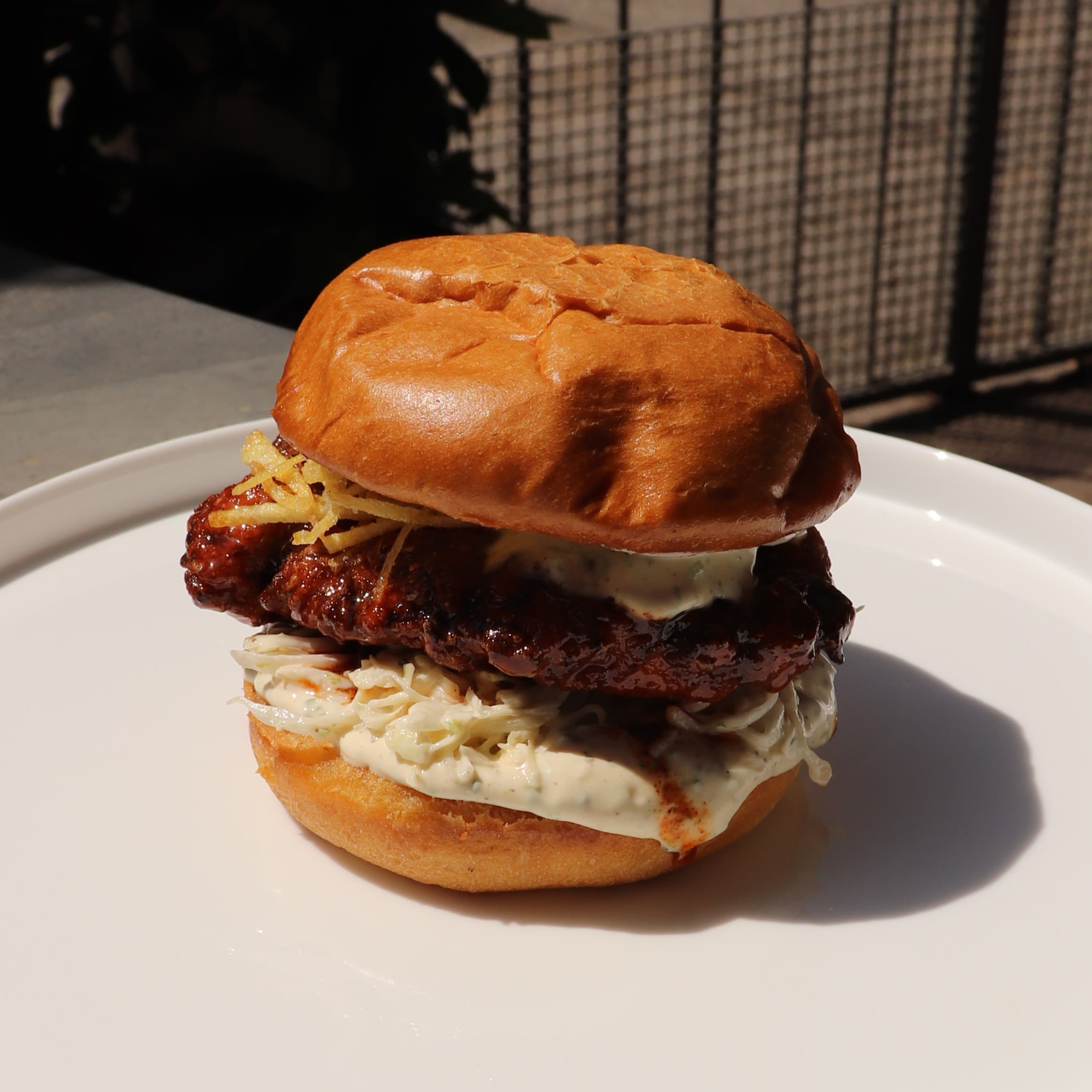 Cajun Honey Glazed Chickenburger
