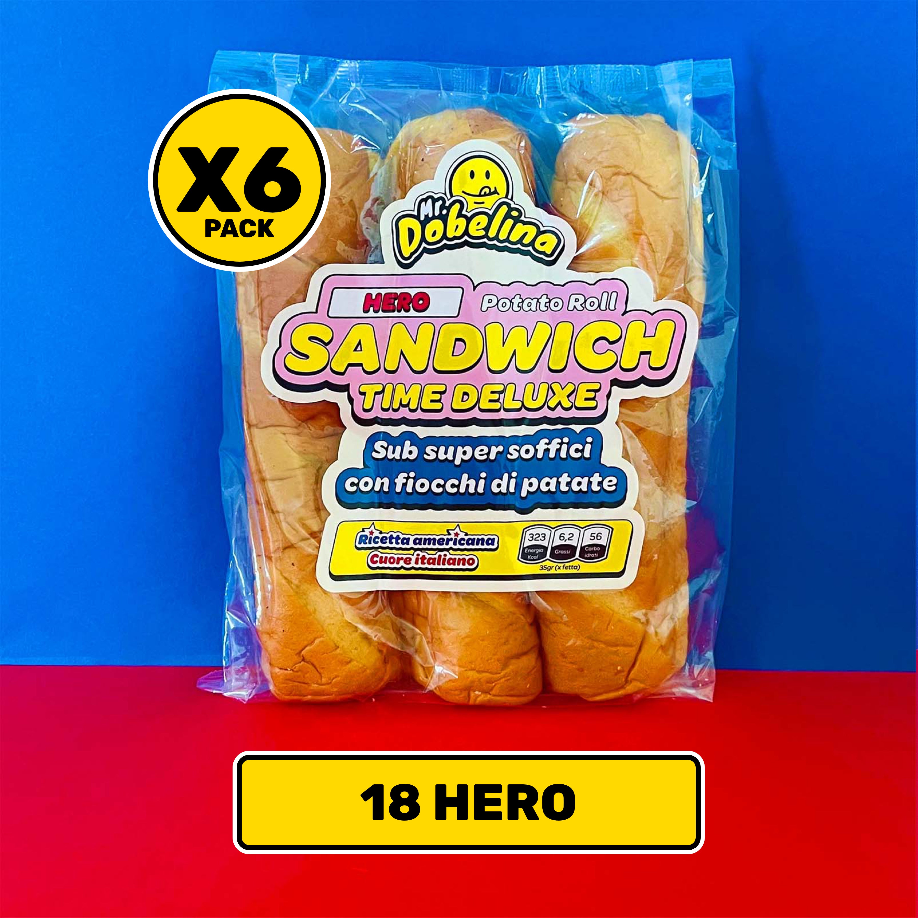 Hero Potato Rolls • 160gr