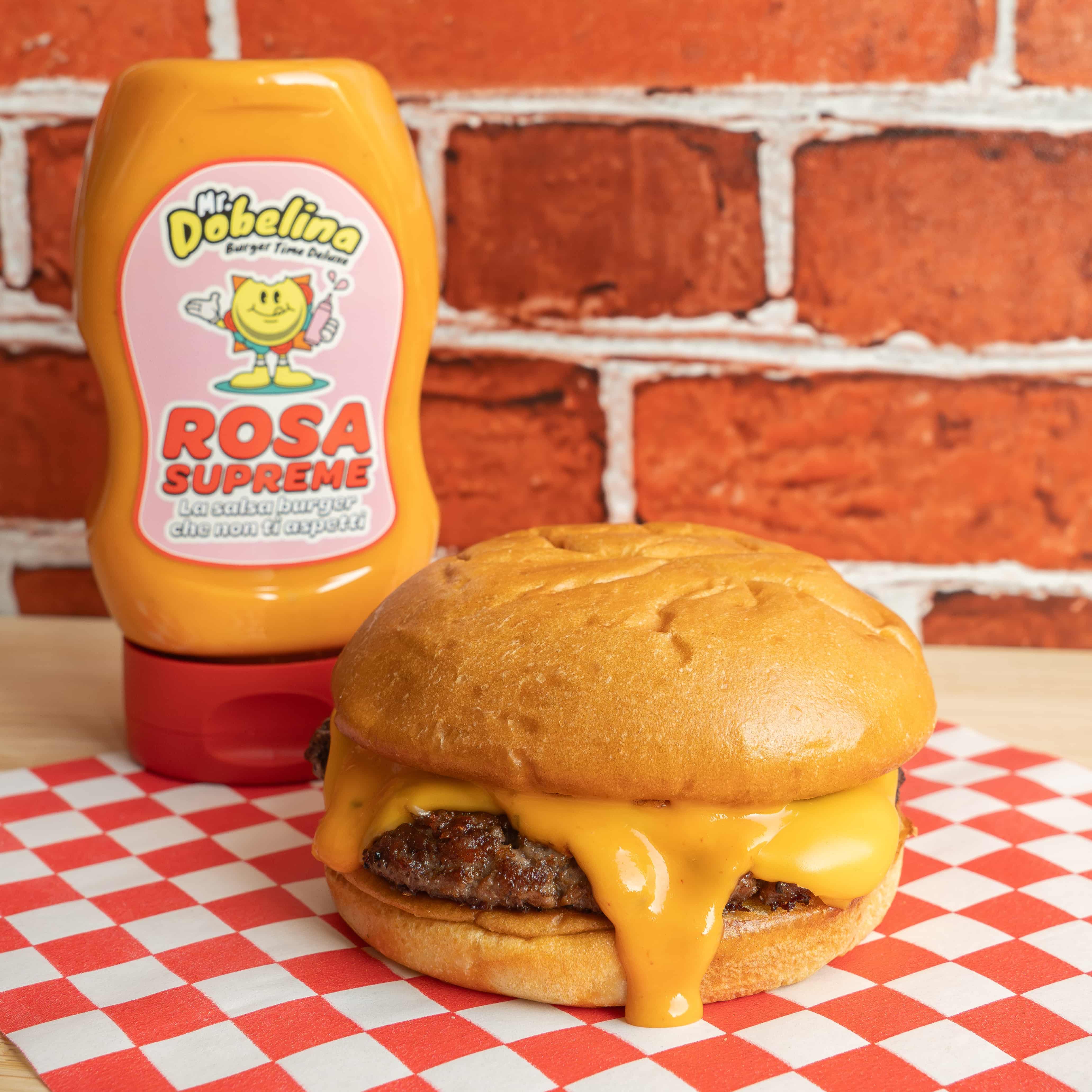 Rosa Supreme, la salsa burger di Mr.Dobelina
